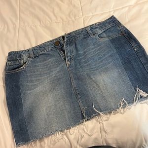 1822 Denim mini skirt